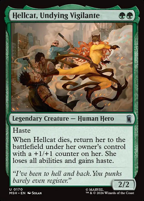 Hellcat, Undying Vigilante (Foil)