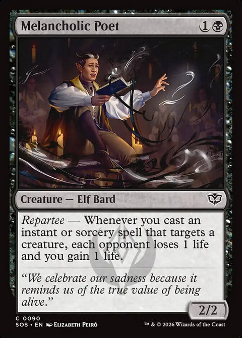 Melancholic Poet (Foil)