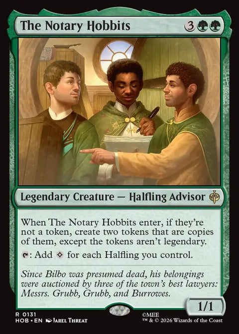 The Notary Hobbits (Foil)