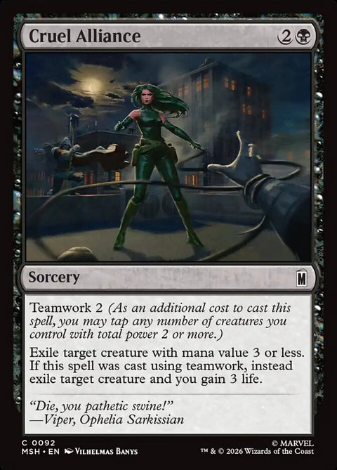 Cruel Alliance (Foil)