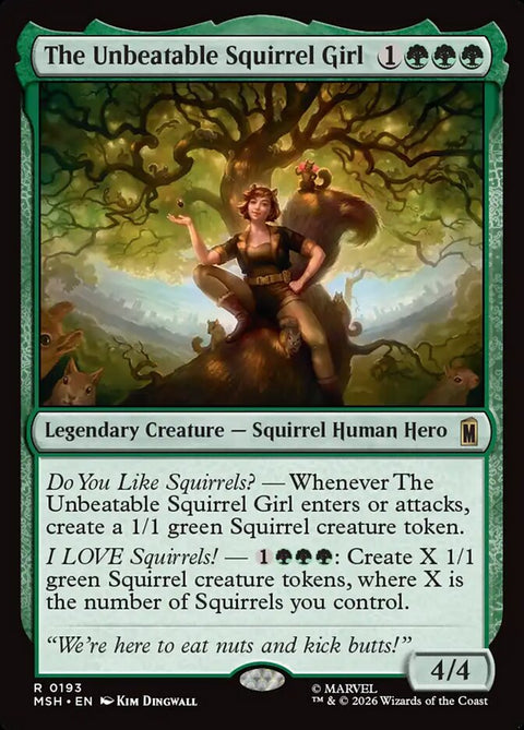 The Unbeatable Squirrel Girl (Foil)
