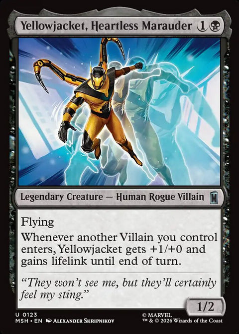 Yellowjacket, Heartless Marauder (Foil)