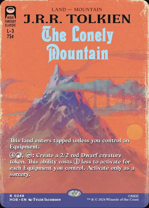 The Lonely Mountain (Foil)