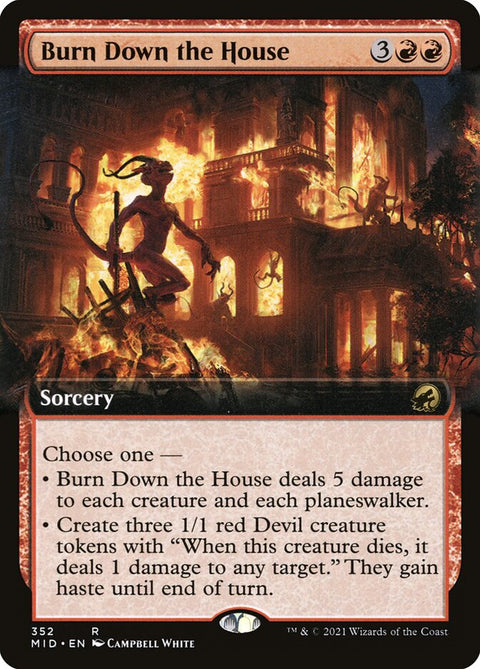 Burn Down the House (Foil)
