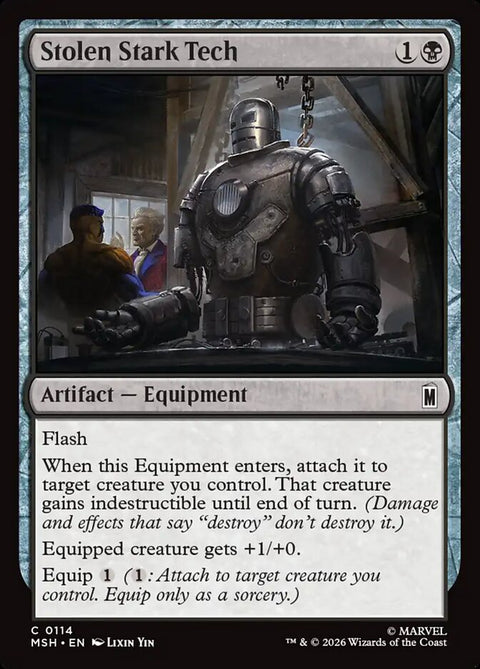 Stolen Stark Tech (Foil)