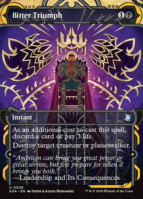 Bitter Triumph (Foil)