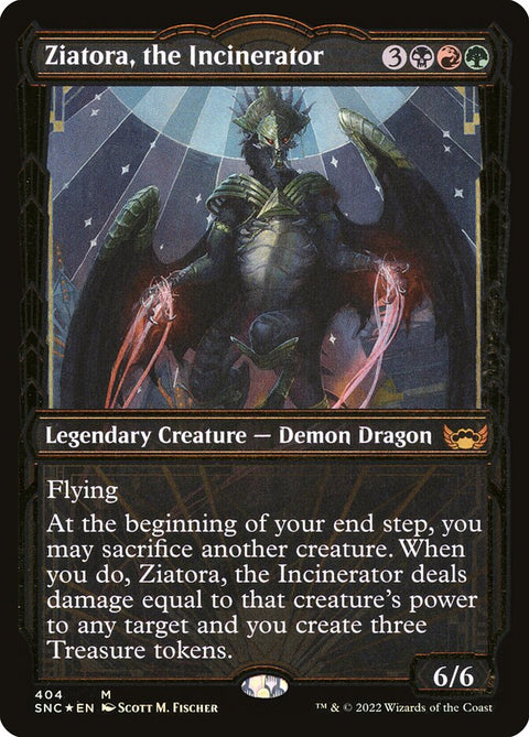 Ziatora, the Incinerator (Foil)