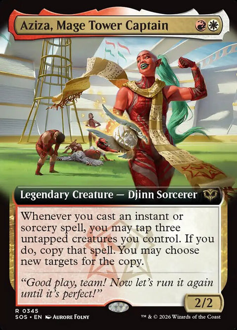 Aziza, Mage Tower Captain (Foil)