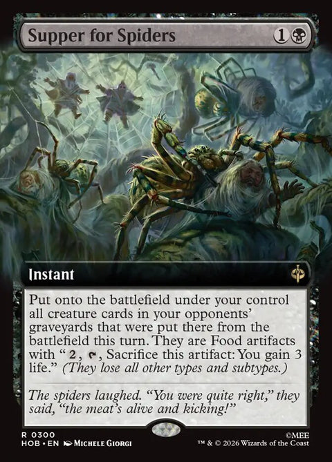 Supper for Spiders (Foil)