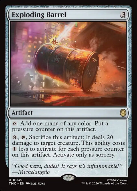 Exploding Barrel (Commander)