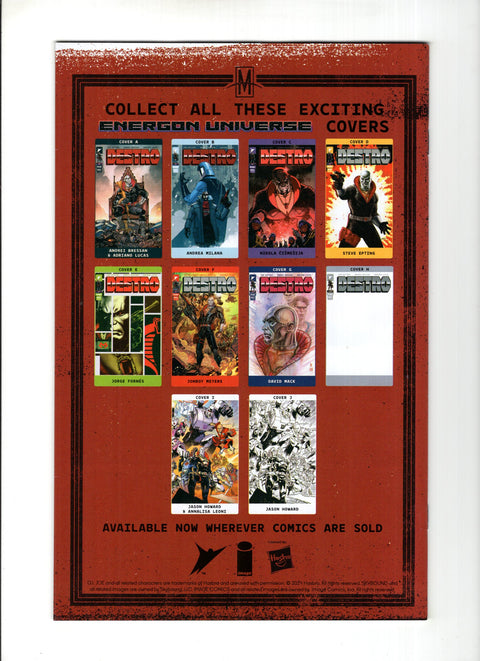 Destro #1 (Cvr E) (2024) 1:50 Jorge Fornés Incentive Variant