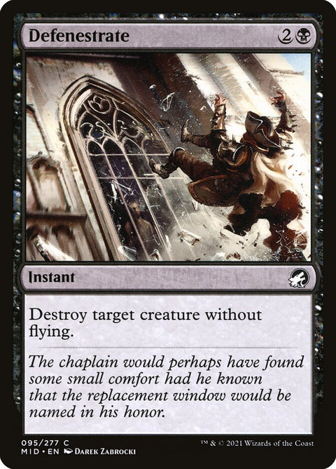 Defenestrate (Foil)