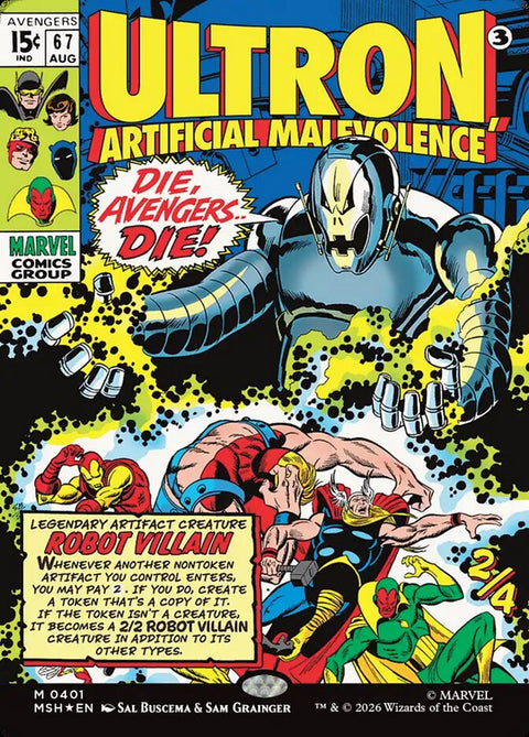 Ultron, Artificial Malevolence (Foil)