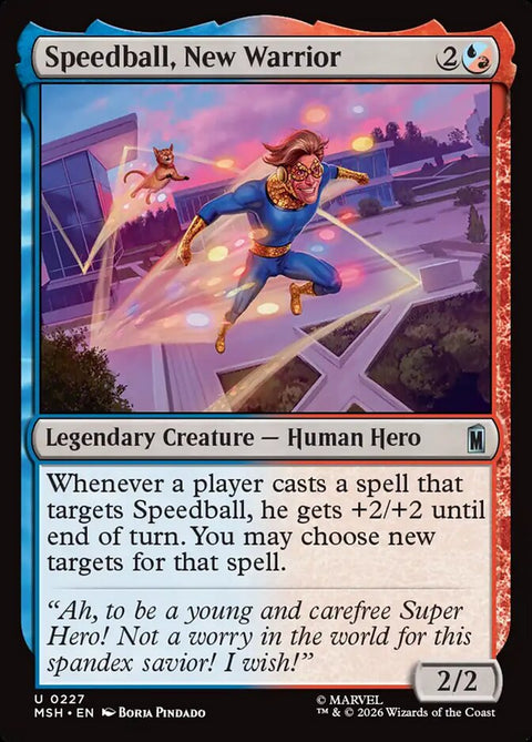 Speedball, New Warrior (Foil)
