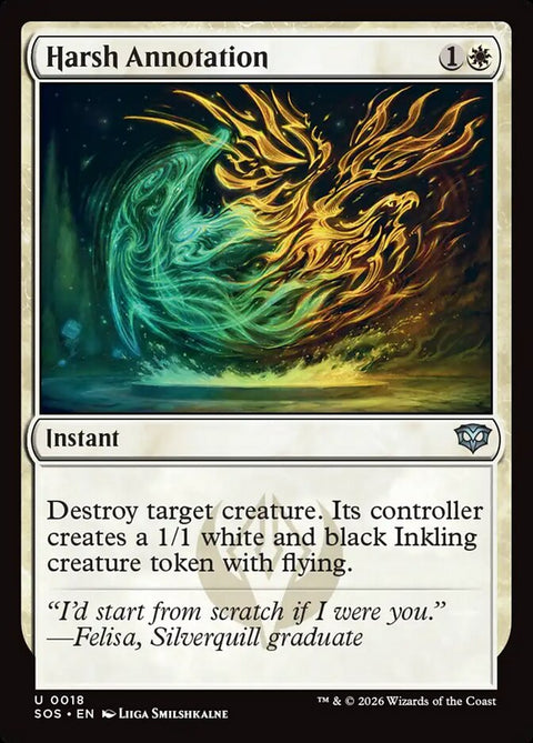 Harsh Annotation (Foil)