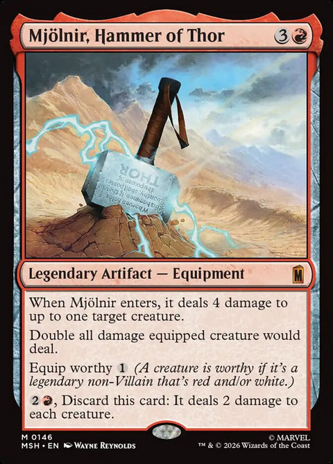 Mjölnir, Hammer of Thor (Foil)
