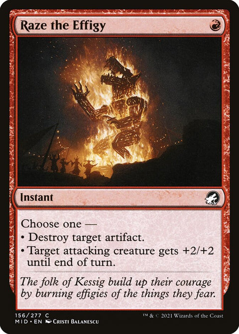 Raze the Effigy (Foil)