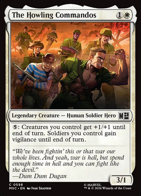 The Howling Commandos (Foil)