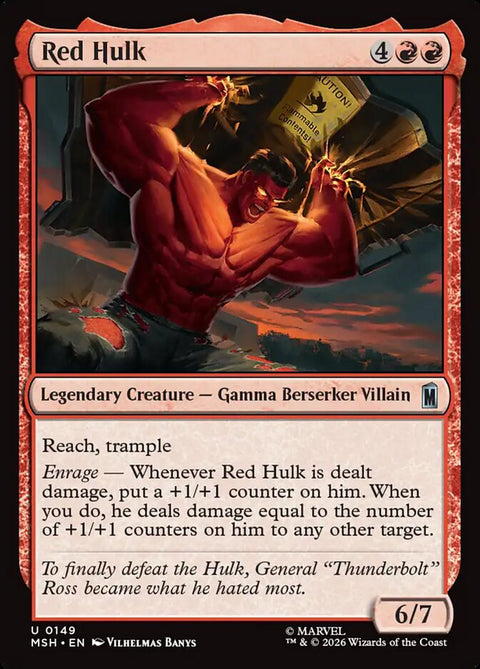 Red Hulk (Foil)