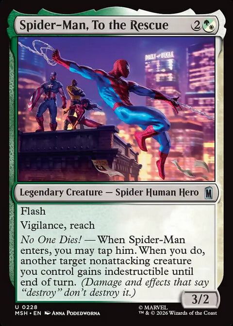 Spider-Man, To the Rescue (Foil)