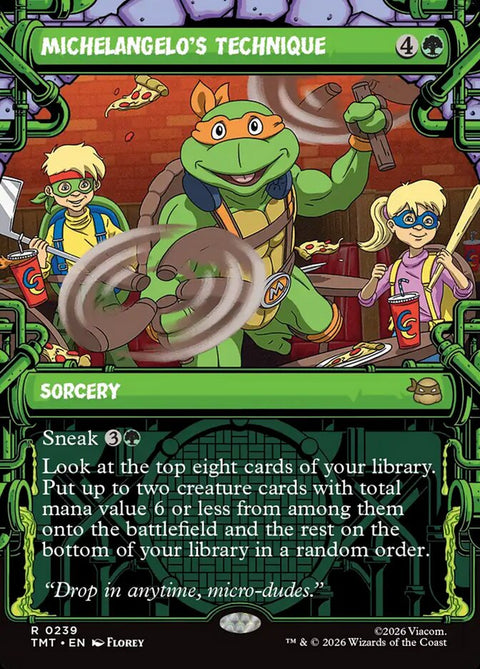 Michelangelo's Technique