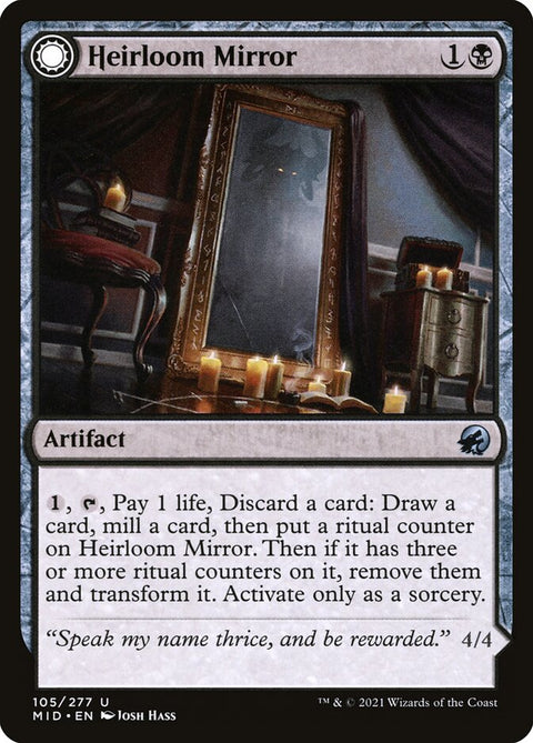 Heirloom Mirror // Inherited Fiend (Foil)