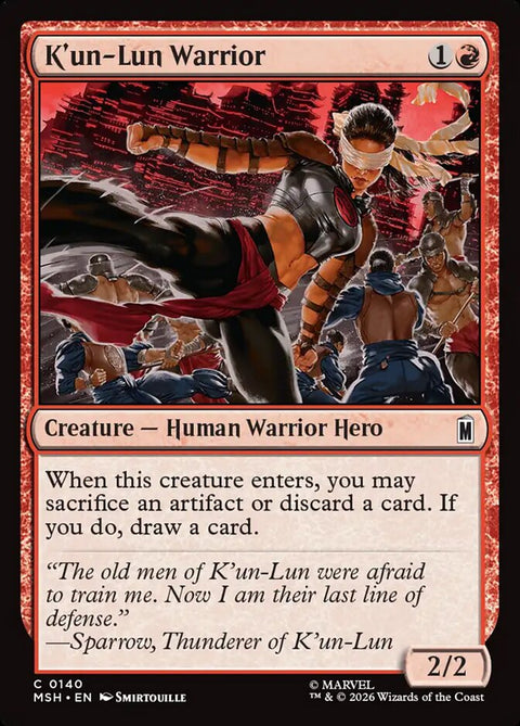 K'un-Lun Warrior (Foil)