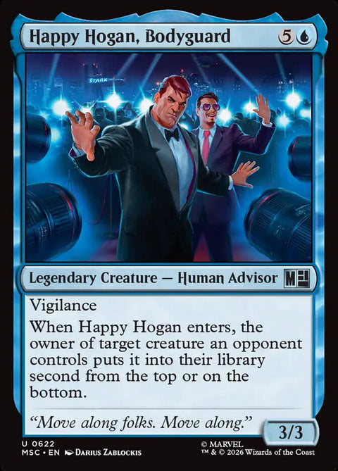 Happy Hogan, Bodyguard (Foil)