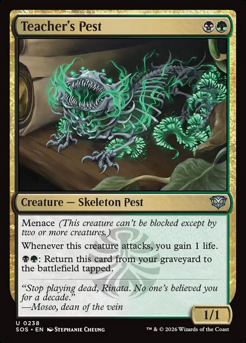 Teacher's Pest (Foil)