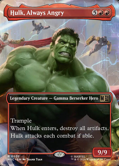 Hulk, Always Angry
