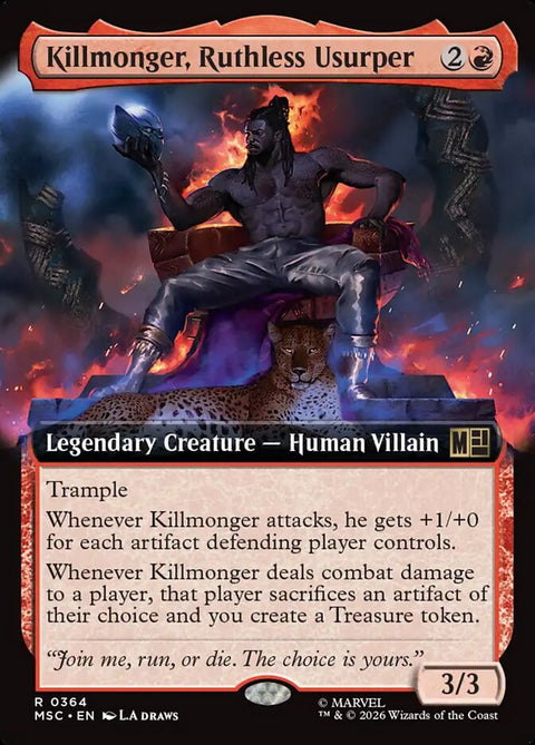 Killmonger, Ruthless Usurper