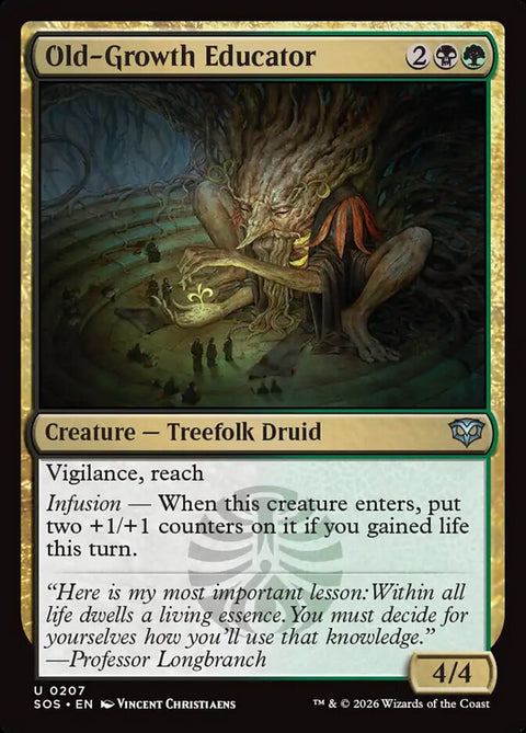 Old-Growth Educator (Foil)