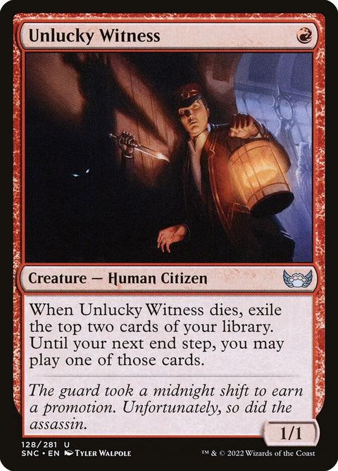 Unlucky Witness (Foil)