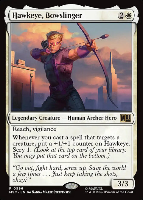 Hawkeye, Bowslinger (Foil)