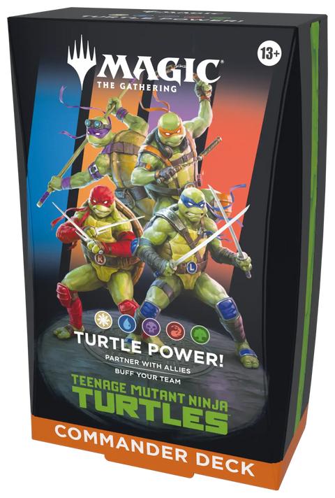 Teenage Mutant Ninja Turtles Commander Deck - Turtle Power!