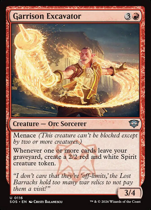 Garrison Excavator (Foil)