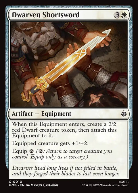 Dwarven Shortsword (Foil)