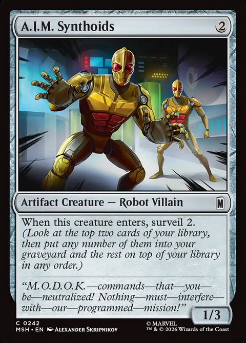 A.I.M. Synthoids (Foil)