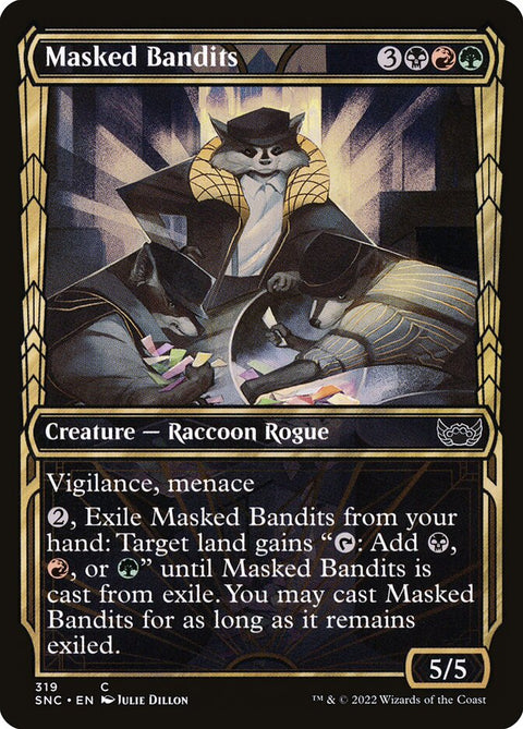 Masked Bandits (Foil)