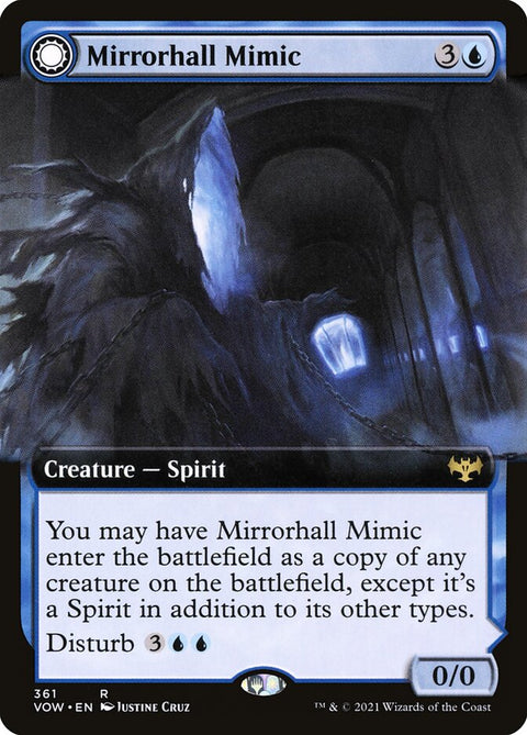 Mirrorhall Mimic // Ghastly Mimicry (Foil)