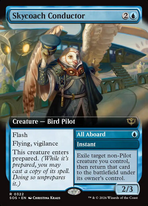 Skycoach Conductor // All Aboard (Foil)