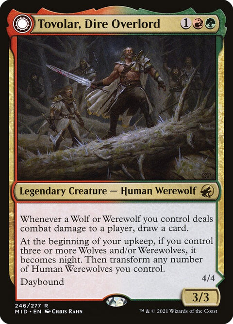 Tovolar, Dire Overlord // Tovolar, the Midnight Scourge (Foil)