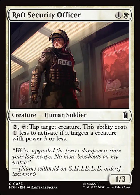 Raft Security Officer (Foil)