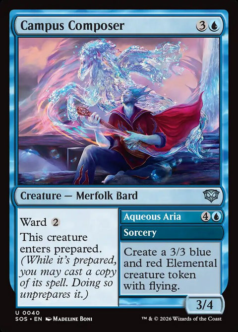 Campus Composer // Aqueous Aria (Foil)