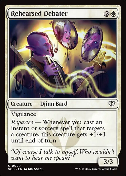 Rehearsed Debater (Foil)