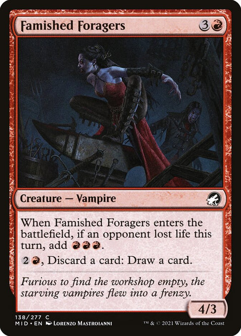 Famished Foragers (Foil)