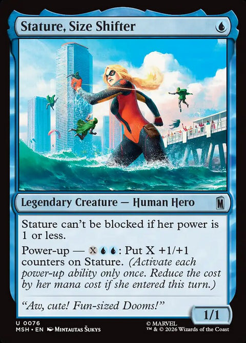 Stature, Size Shifter