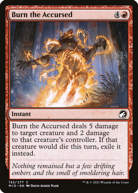 Burn the Accursed (Foil)
