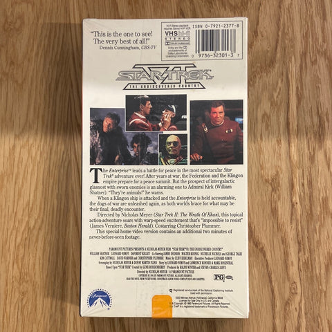 Star Trek VI: The Undiscovered Country (1992) VHS