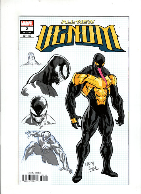 All-New Venom #2 (Cvr F) (2025) 1:10 Carlos E. Gomez Incentive Design